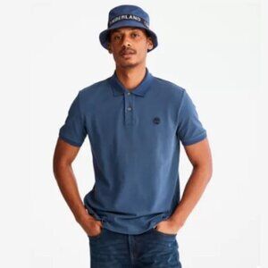 Timberland  Men's Millers River Pique Short Sleeve Polo Shirt - M